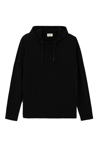 T-shirt con cappuccio - Antracite - IKKS