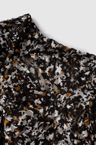 Blusa in seta - Nero - IKKS