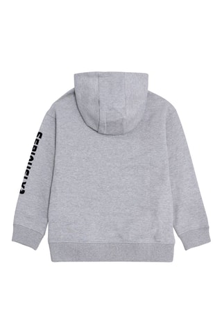 Felpa con cappuccio in cotone bio Paura Inside Out Disney Pixar - Grigio melange