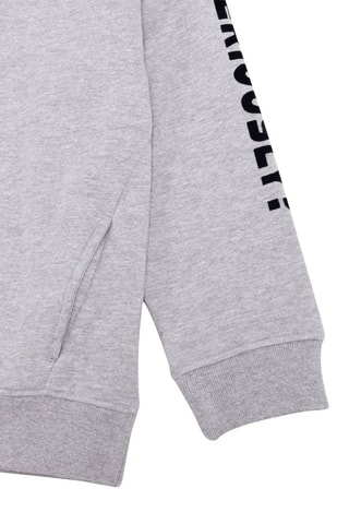 Felpa con cappuccio in cotone bio Paura Inside Out Disney Pixar - Grigio melange