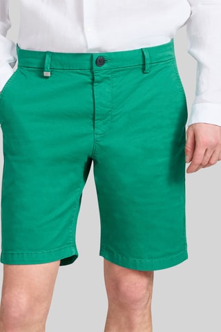Bermuda chino tapered - Verde scuro - IKKS