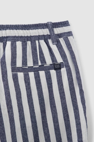 Bermuda in lino - Blu - IKKS