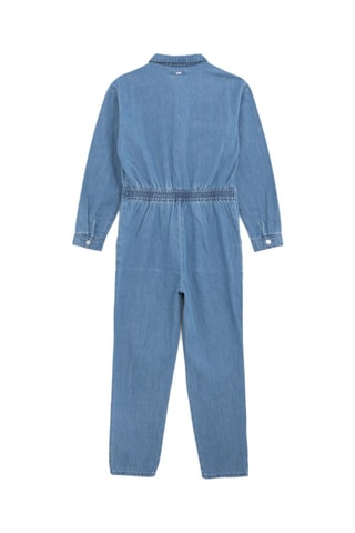 Tuta in jeans - Blu - IKKS