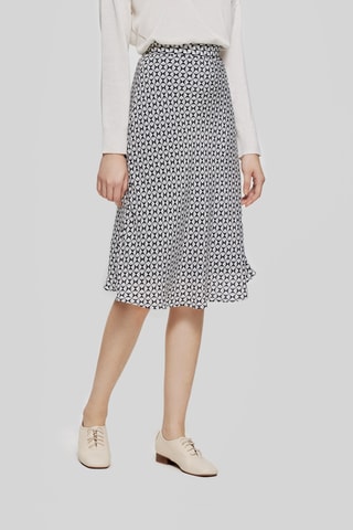 Gonna a campana a vita alta - Bianco - IKKS