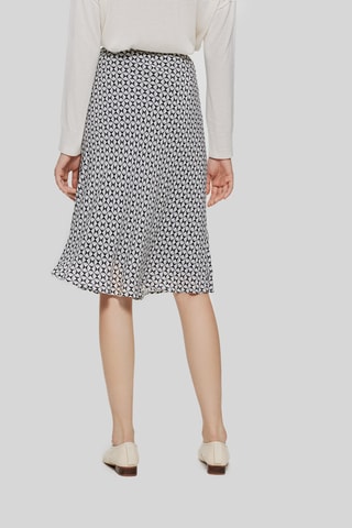 Gonna a campana a vita alta - Bianco - IKKS