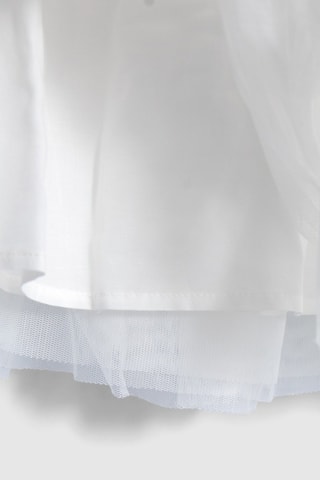 Gonna con volant - Bianco - IKKS