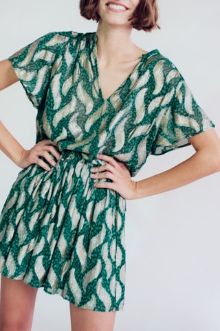 Gonna a campana - Verde smeraldo - IKKS