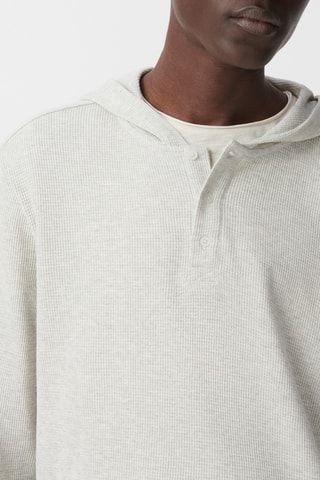 Maglia con cappuccio in cotone bio - Grigio chiaro - IKKS