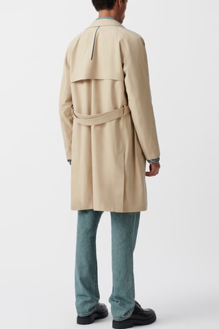 Trench con cappuccio - Beige - IKKS