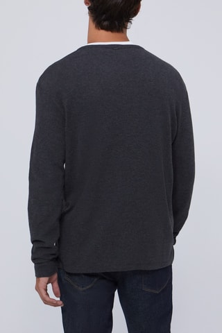 T-shirt effetto trompe-l’œil - Nero - IKKS