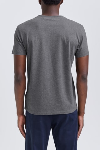 T-shirt Abraham Lincoln - Grigio melange - IKKS