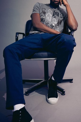 T-shirt Abraham Lincoln - Grigio melange - IKKS