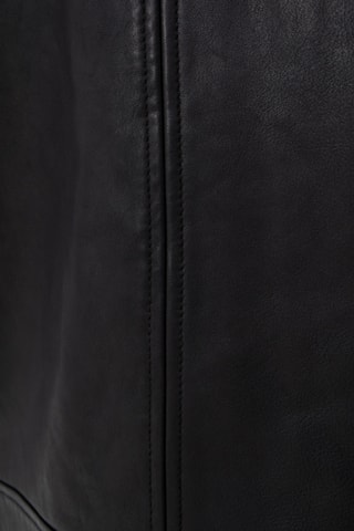 Giacca in pelle d’agnello - Nero - IKKS