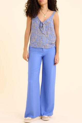 Top - Azzurro - I.Code