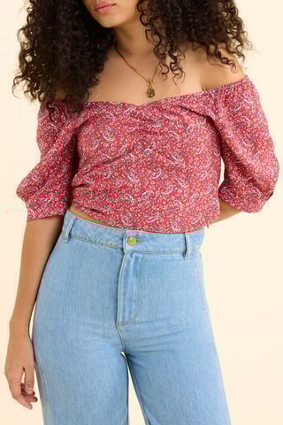 Top - Rosso - I.Code