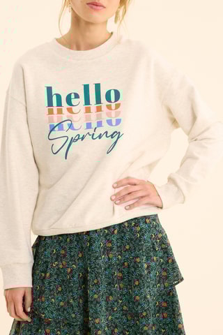 Felpa - Ecrù - I.Code