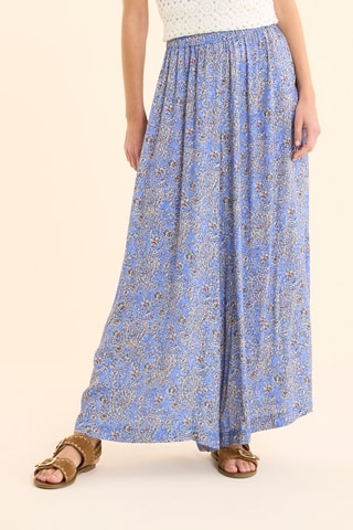 Pantaloni larghi - Celeste - I.Code