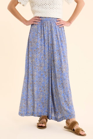 Pantaloni larghi - Celeste - I.Code