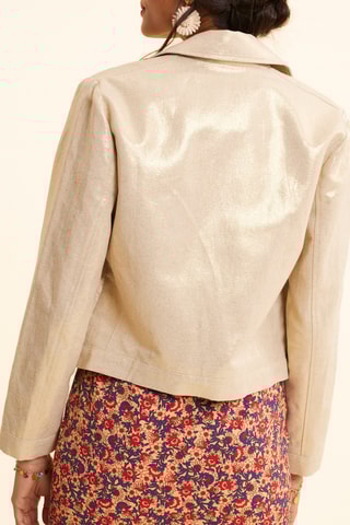 Giacca in lino - Dorato - I.Code