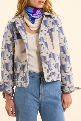 Giacca in jeans - Celeste - I.Code