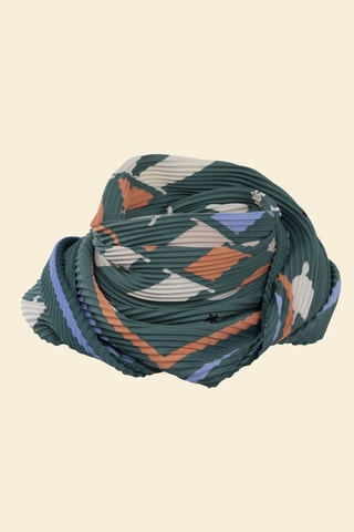 Foulard plissé - Verde - I.Code