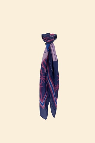 Foulard in seta - Indaco - I.Code