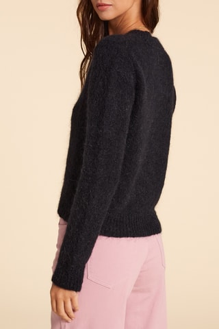 Cardigan in lana - Nero - I.Code