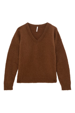 Maglia in lana - Cammello - I.Code