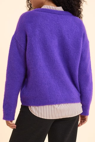 Maglia in lana - Viola - I.Code