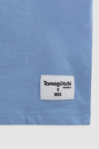 T-shirt in cotone bio Mimitchi Tamagotchi - Blu - IKKS