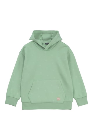 Felpa con cappuccio - Verde chiaro - IKKS