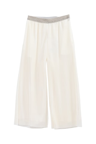 Pantaloni plissé - Ecrù - IKKS