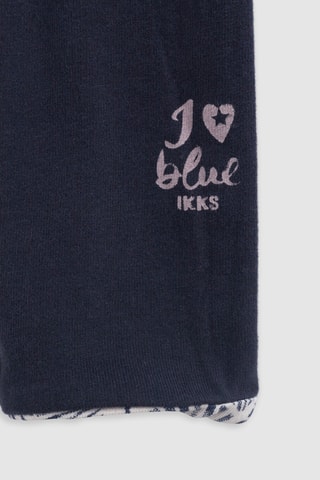 Leggings double face - Ecrù e navy - IKKS