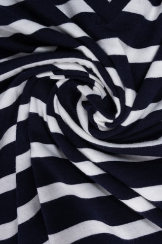 T-shirt - Bianco e navy - IKKS