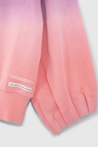 Felpa dip and dye - Rosa e viola - IKKS