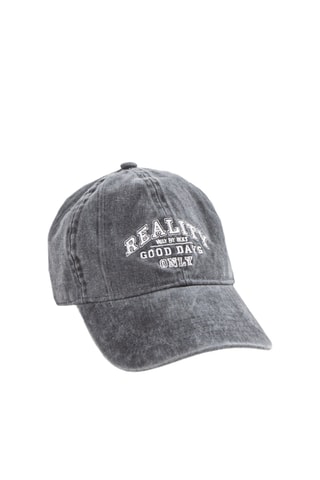 Cappellino in cotone bio e in jeans - Grigio melange - IKKS