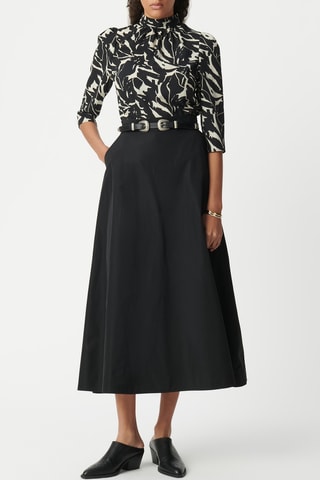 Blusa - Nero e bianco - IKKS