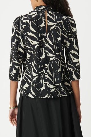 Blusa - Nero e bianco - IKKS