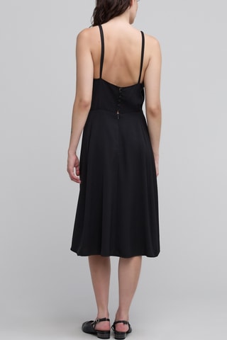 Abito midi - Nero - IKKS