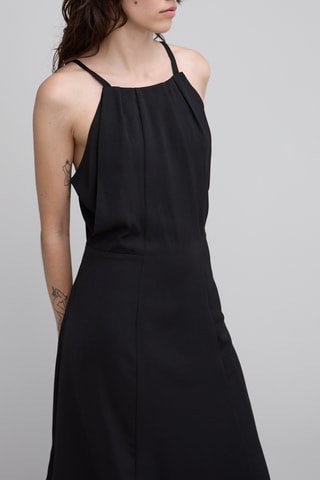 Abito midi - Nero - IKKS