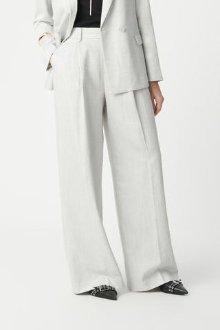 Pantaloni straight - Grigio - IKKS
