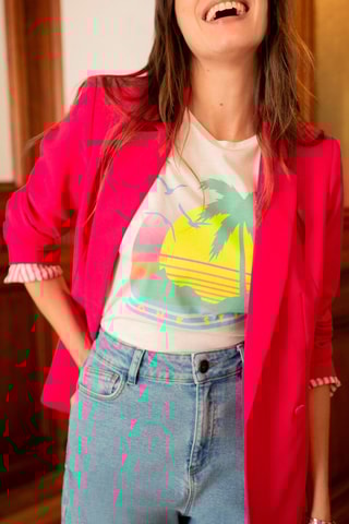 T-shirt - Bianco - One Step