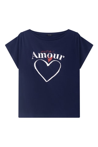 T-shirt - Navy - One Step