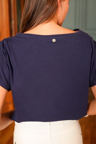 T-shirt - Navy - One Step