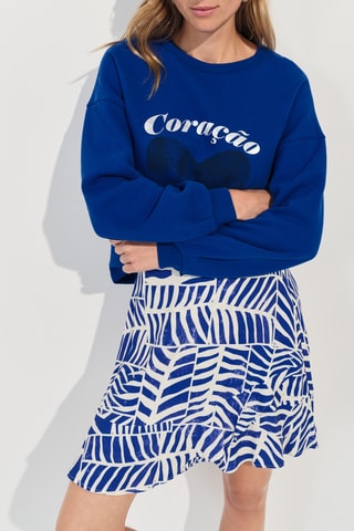 Felpa - Blu elettrico - One Step