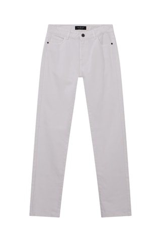 Jeans straight in cotone bio - Bianco - One Step