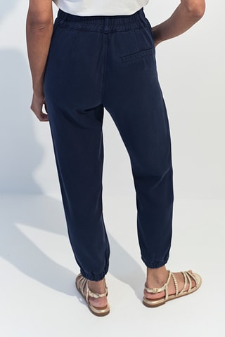 Jeans battle a vita alta - Navy - One Step