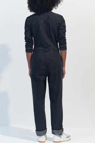 Tuta in jeans - Blu scuro - One Step