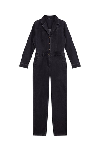 Tuta in jeans - Blu scuro - One Step