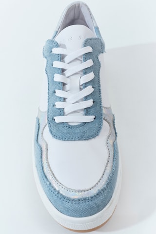 Sneakers in pelle - Bianco - One Step
